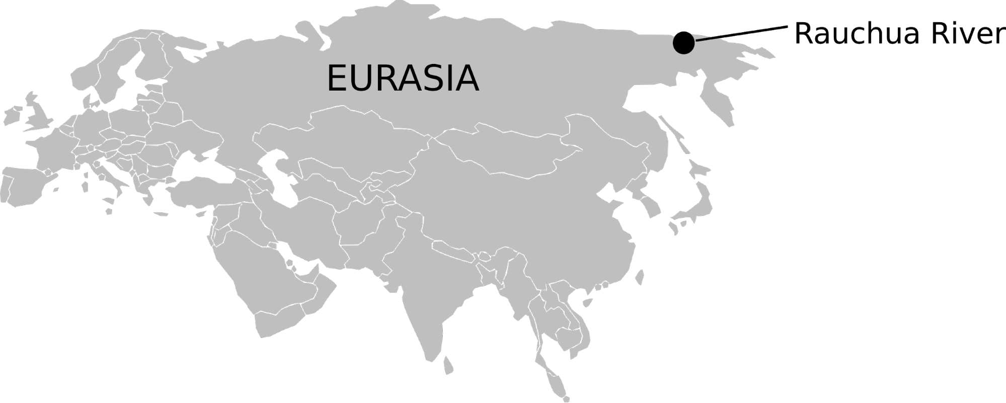 a map of eurasia